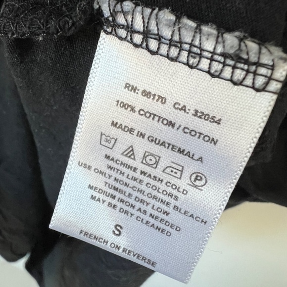 Men's Urban Outfitters Black Long T-Shirt - Picture 4 of 4